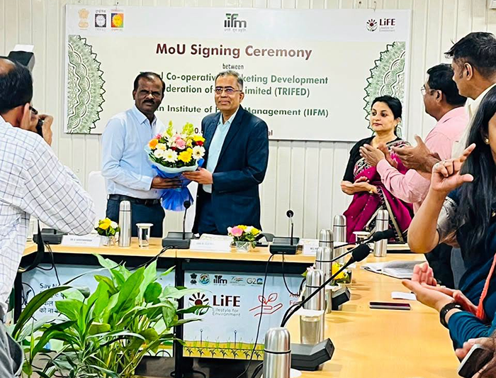 TRIFED and IIFM Bhopal sign MoU